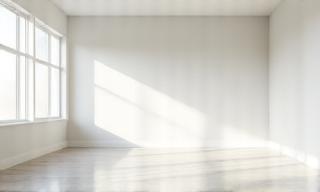 Empty cleaned room after move-out