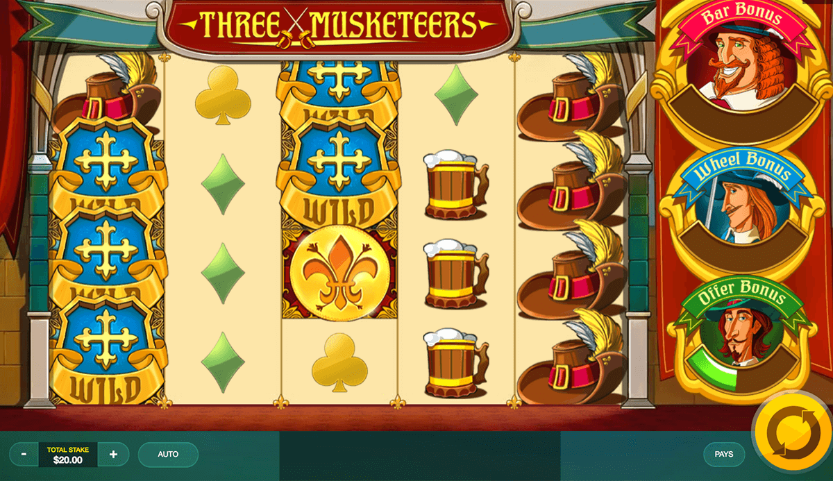 The three musketeers games 320269